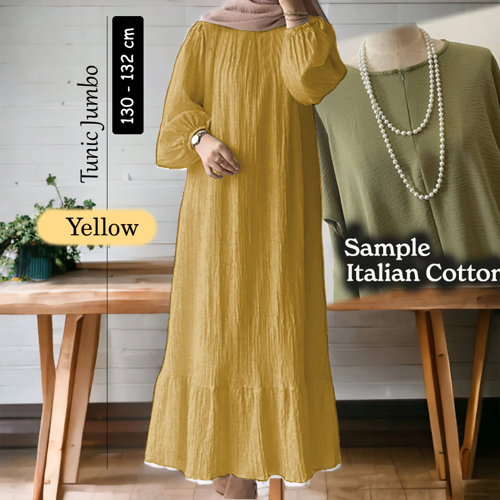 Henna 10XL Cotton Tunic Jumbo B (Size 6xl ~ 10xl) - Image 8