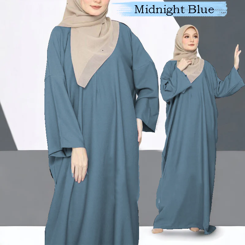 Lana Loose Kaftan B (Size xs - 5xl) - Image 3