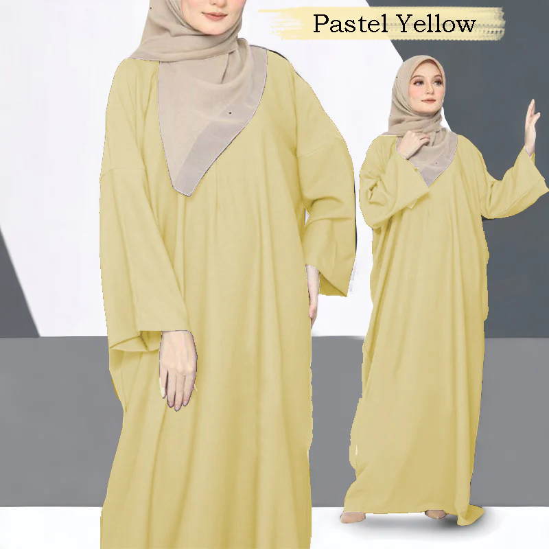 Lana Loose Kaftan B (Size xs - 5xl) - Image 6