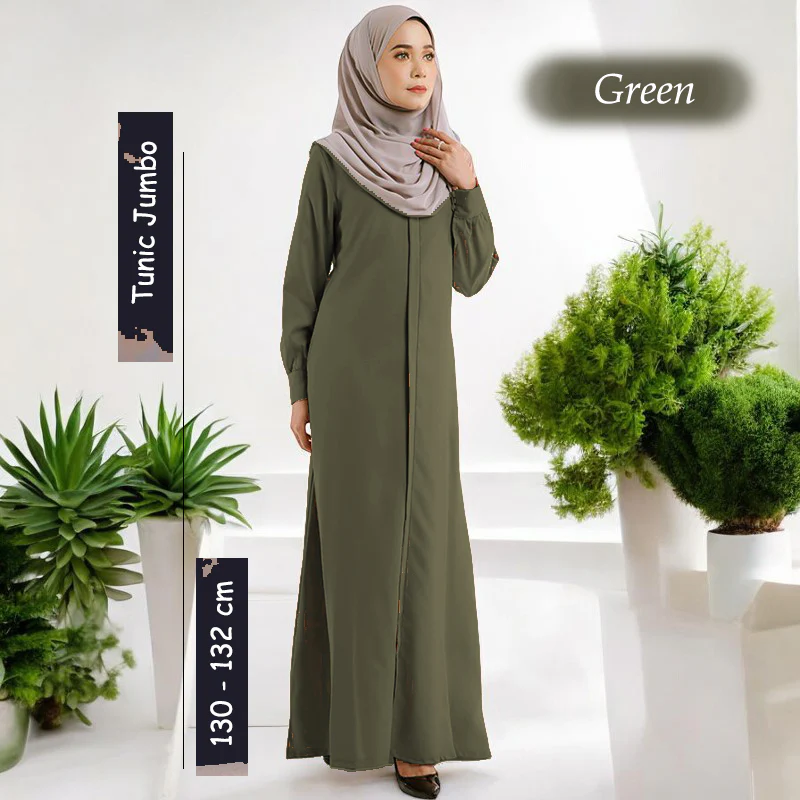 Mimi Elegant Line Tunic Jumbo (Size 6xl ~ 10xl) - Image 4