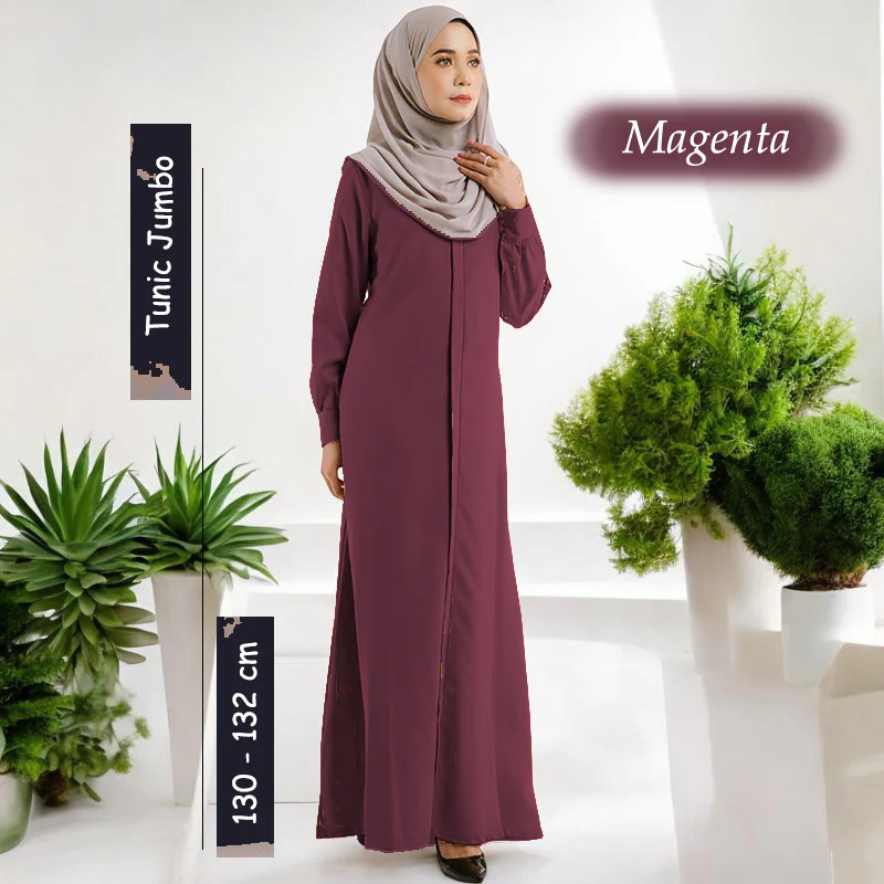 Mimi Elegant Line Tunic Jumbo (Size 6xl ~ 10xl) - Image 6