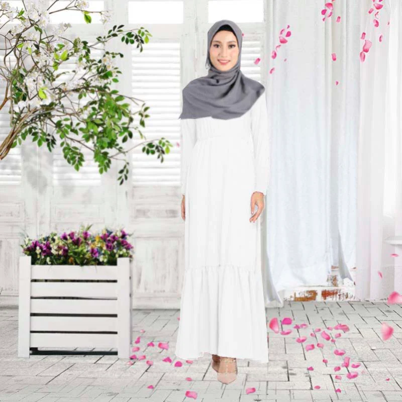 Mirna Flowy Jubah - Image 7