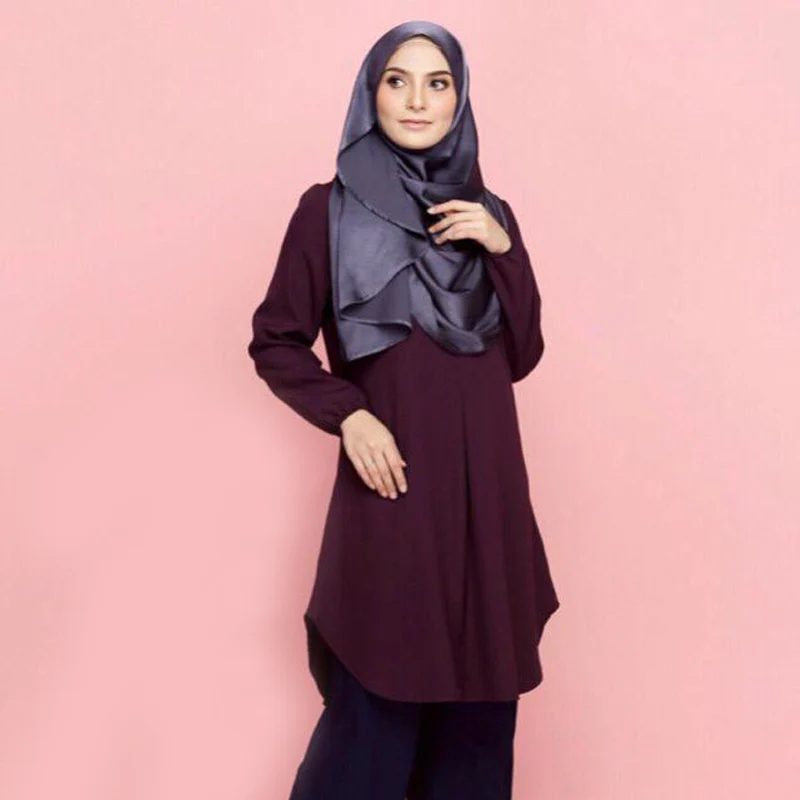 Munirah Pocket Long Blouse - Image 4