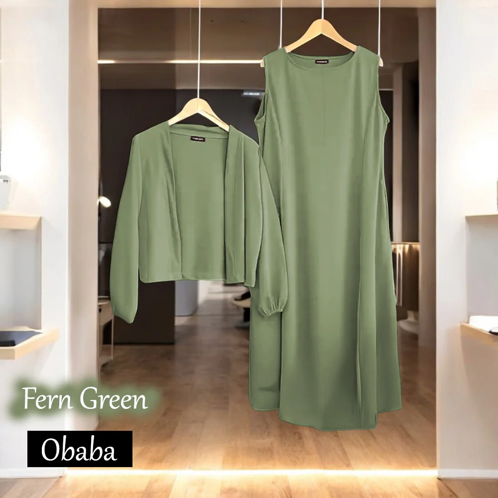 Obaba A Cardigan Dress - Image 10