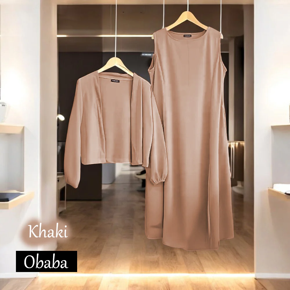 Obaba A Cardigan Dress - Image 11