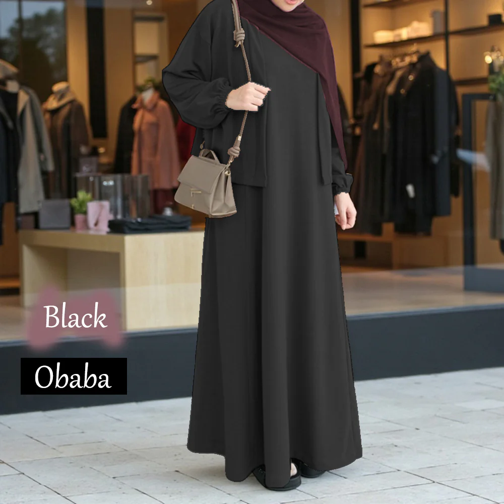 Obaba A Cardigan Dress - Image 3