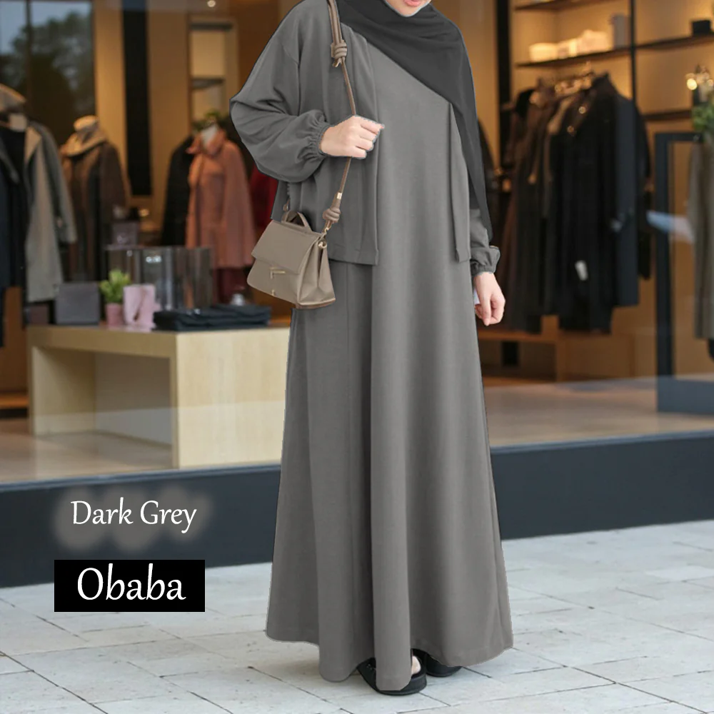Obaba A Cardigan Dress - Image 6