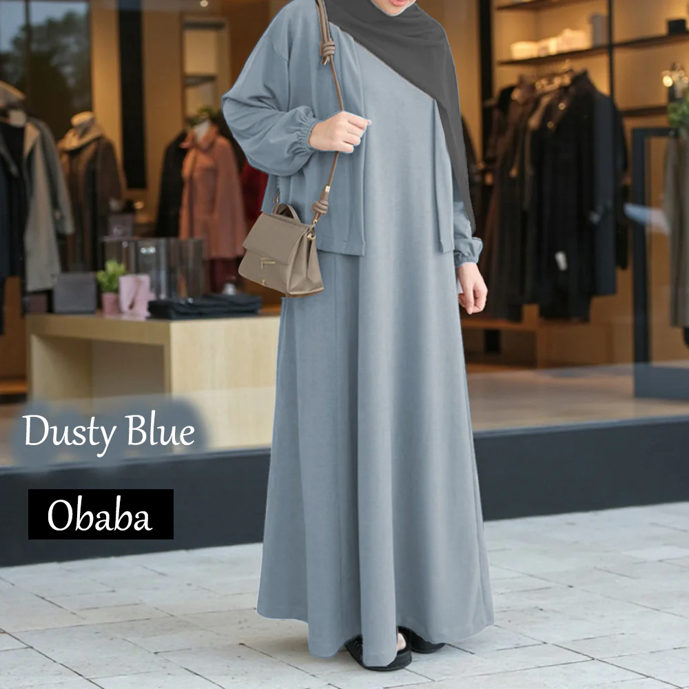 Obaba A Cardigan Dress - Image 7