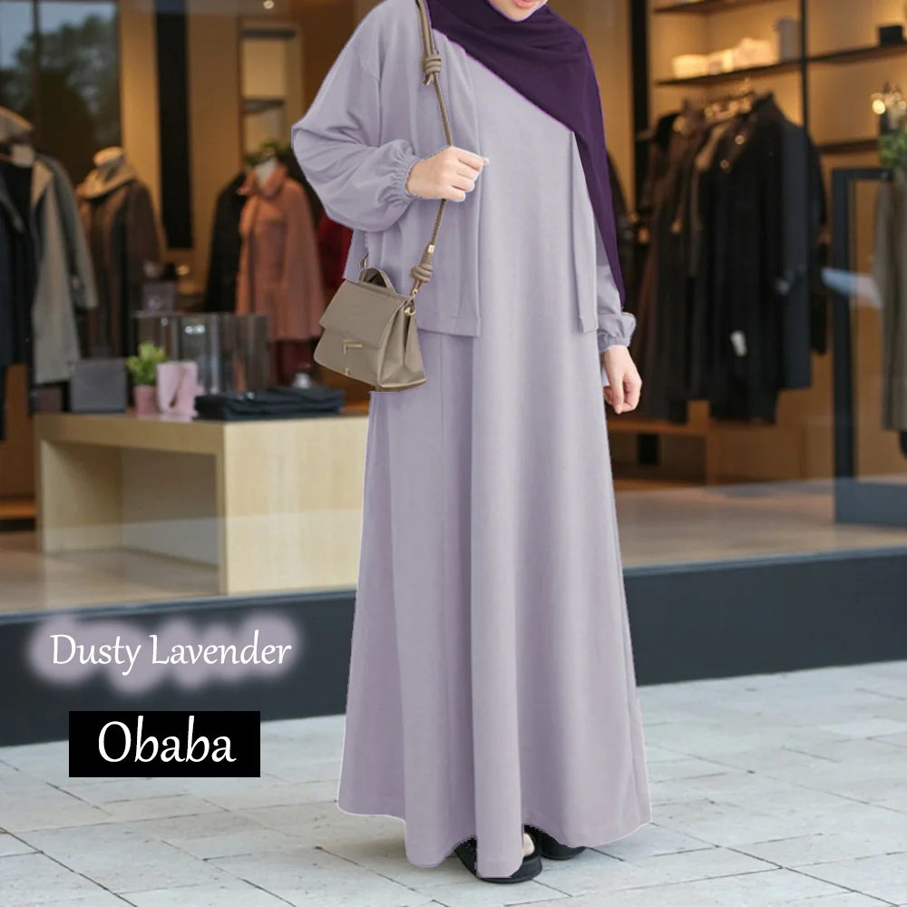 Obaba A Cardigan Dress - Image 8
