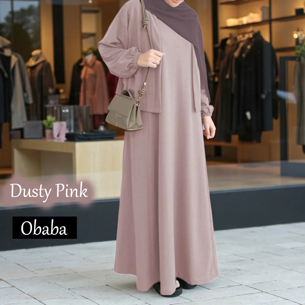 Obaba A Cardigan Dress - Image 9