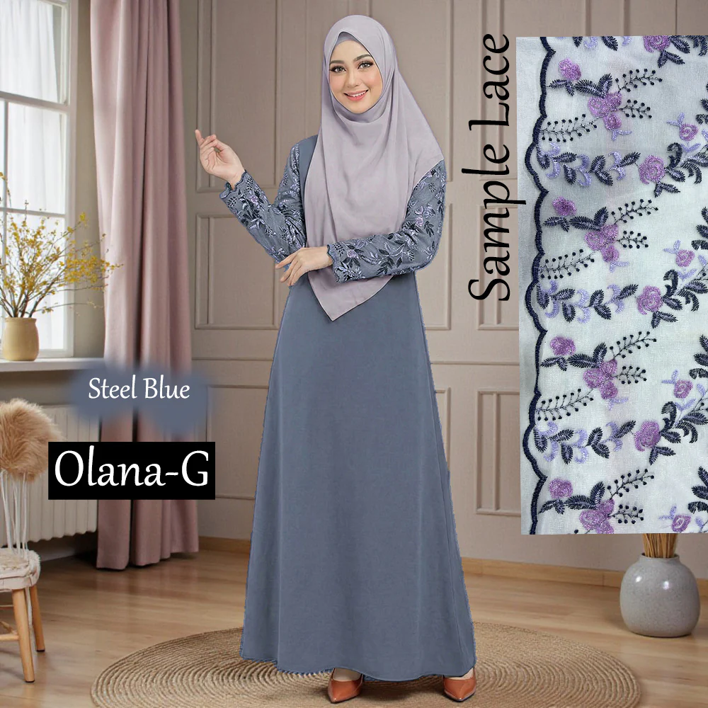 Olana-G Lace Tunic Jumbo - Buy 3 @ Free JB777 - Image 5
