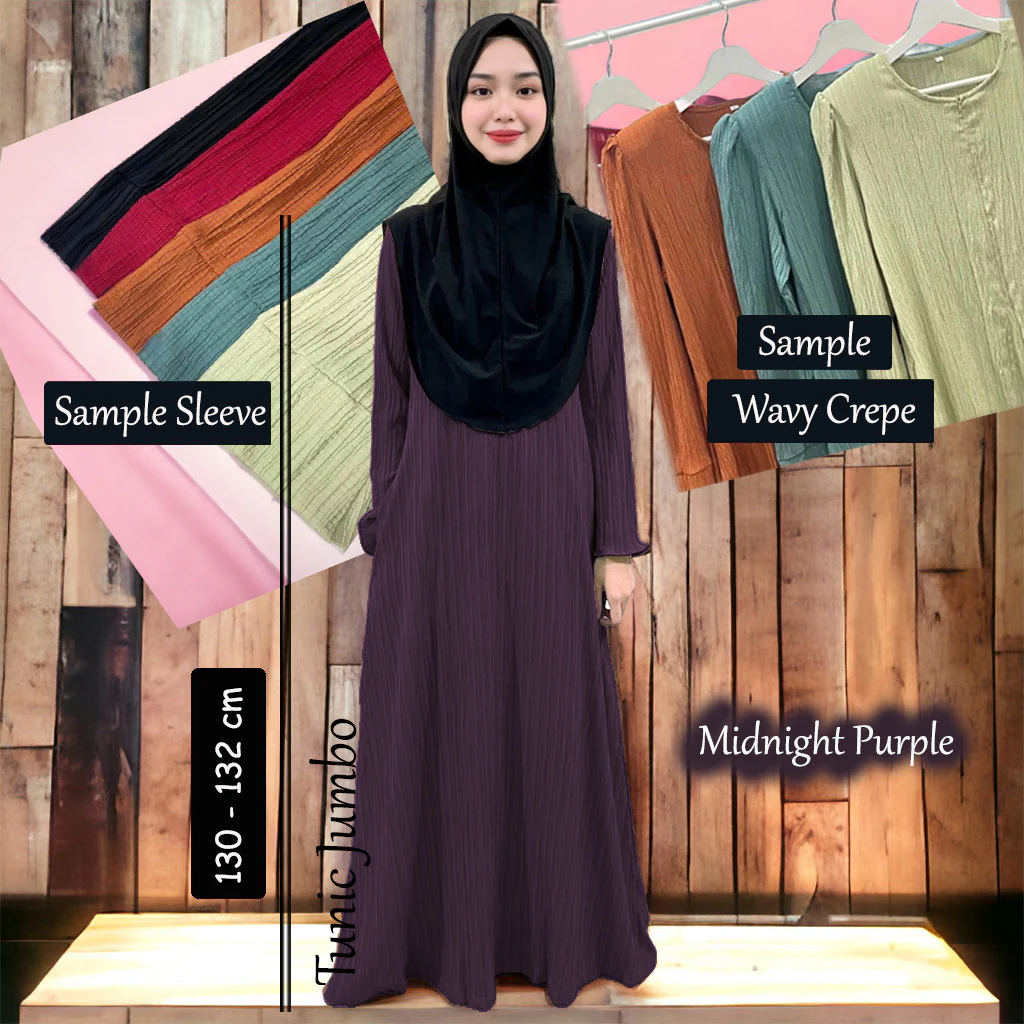 Phapa 10XL Wavy Tunic Jumbo (Size 6xl ~ 10xl) - Image 4