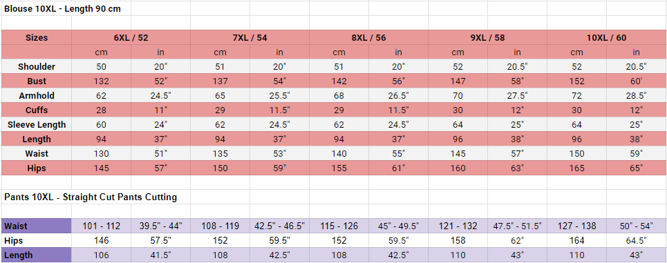 Rainy Two Pocket Set (Size 6xl ~ 10xl) - Image 16