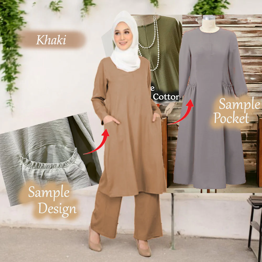 Rainy Two Pocket Set (Size 6xl ~ 10xl) - Image 7