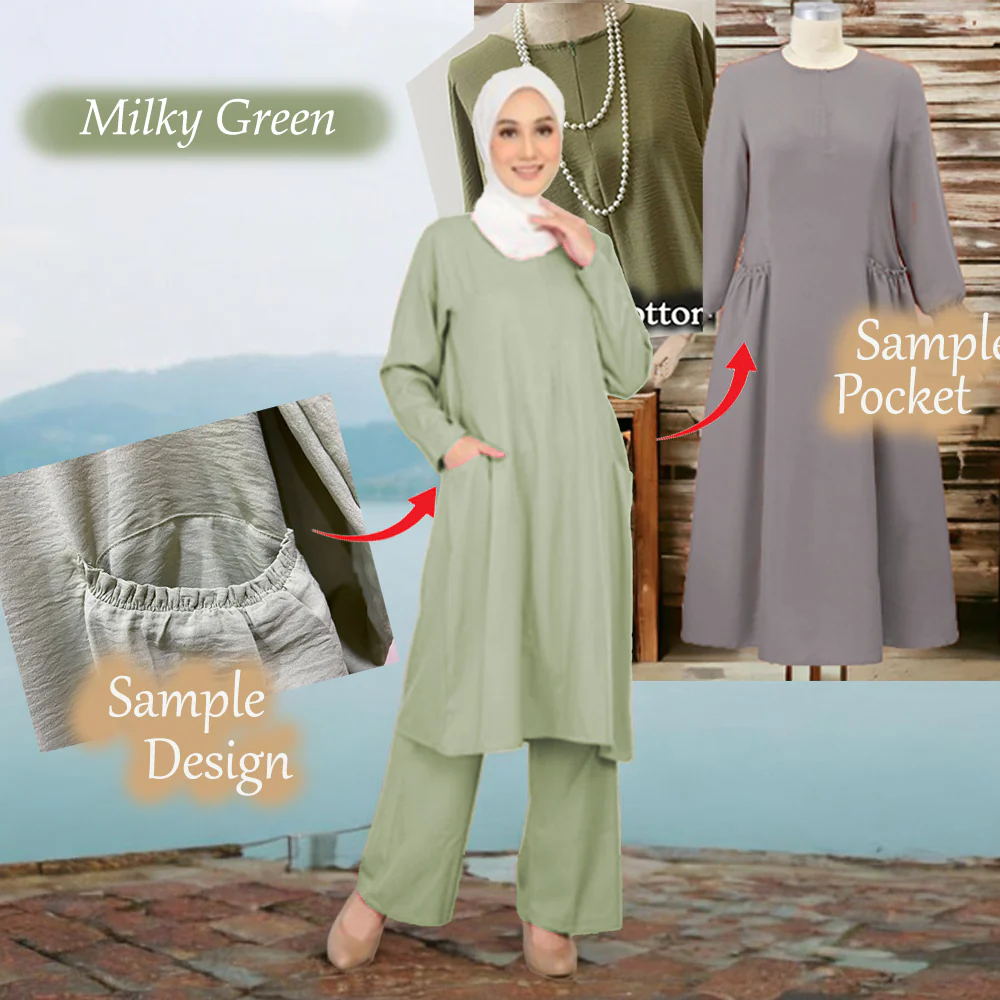 Rainy Two Pocket Set (Size 6xl ~ 10xl) - Image 8