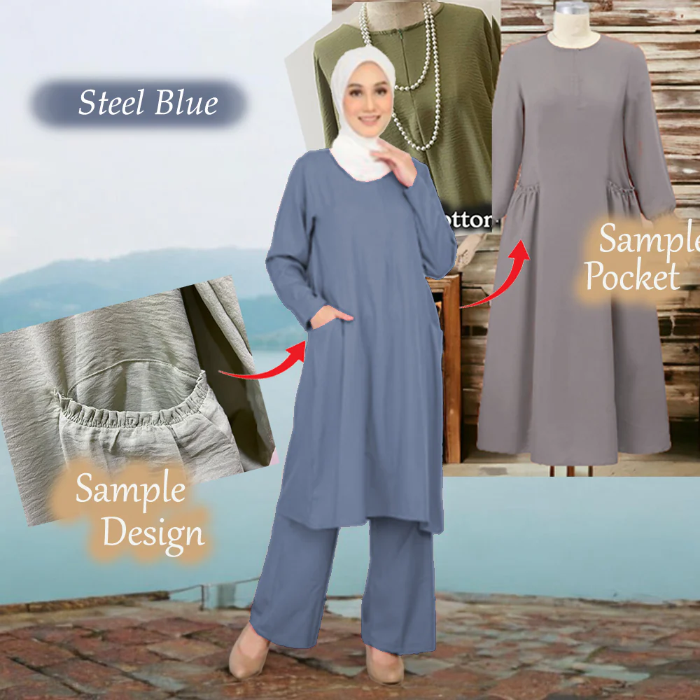 Rainy Two Pocket Set (Size 6xl ~ 10xl) - Image 9