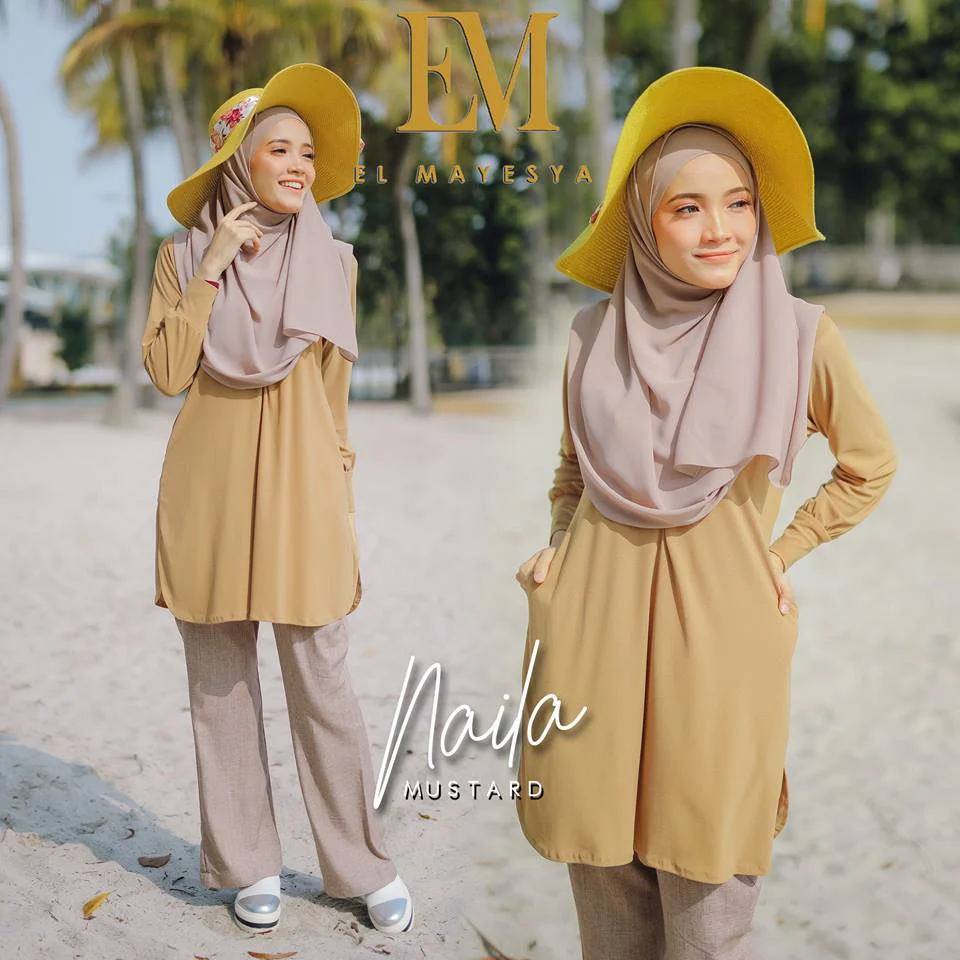Naila Pocket Blouse B - Image 3
