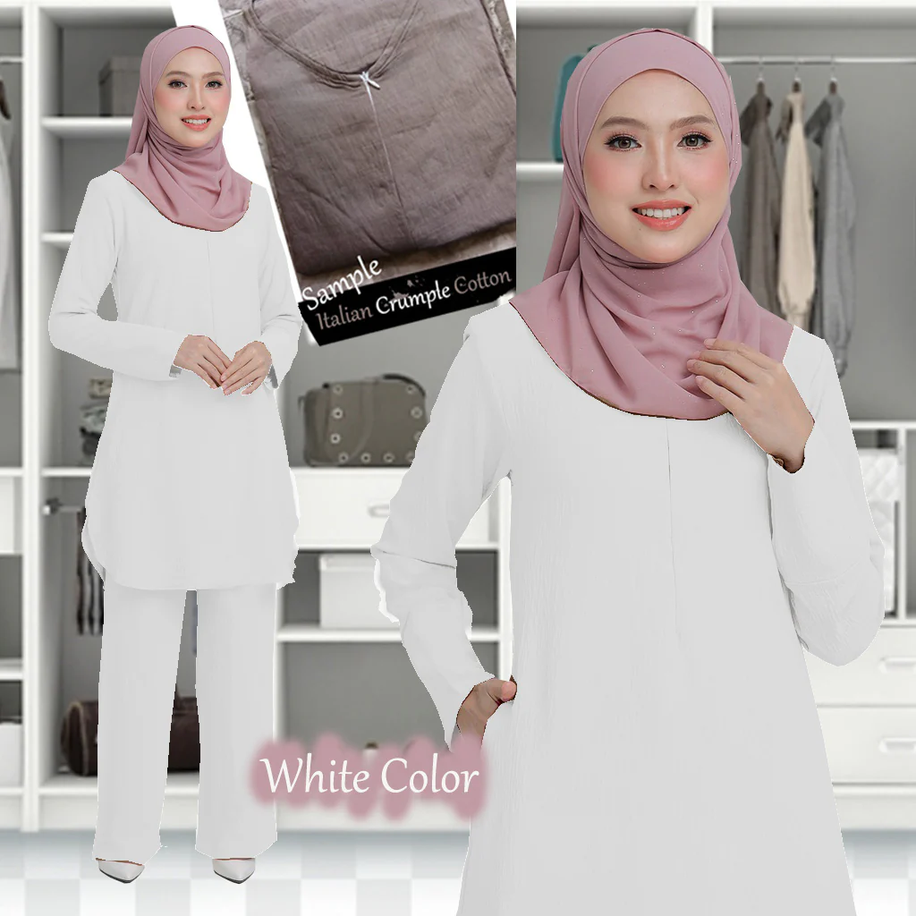Yalina Cotton Muslimah Set B - Image 4